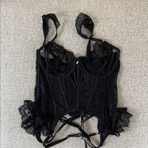 Lounge corset top